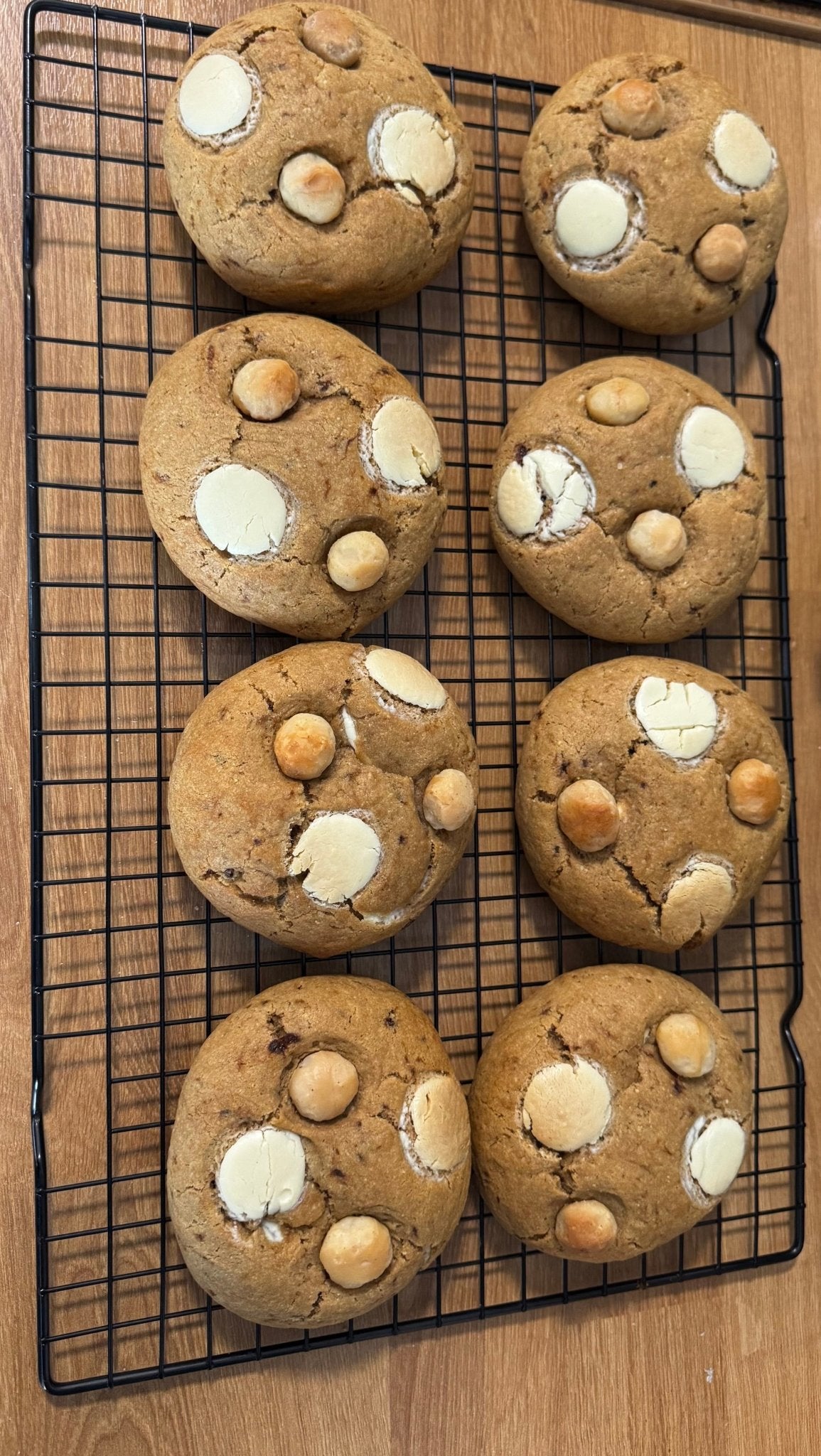 Café cappuccino Macadamia chocolat blanc - DOUMI COOKIES
