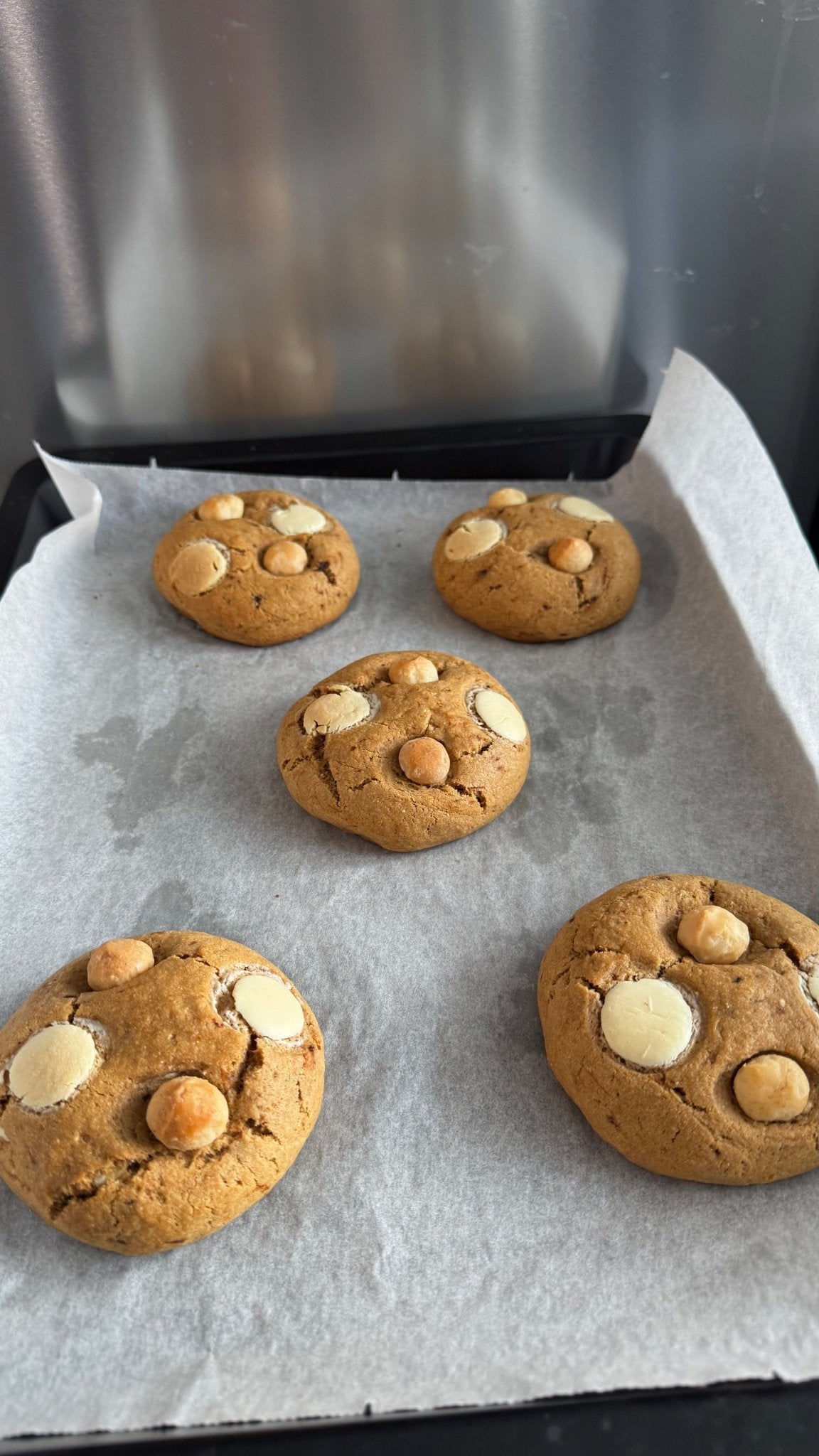 Café cappuccino Macadamia chocolat blanc - DOUMI COOKIES